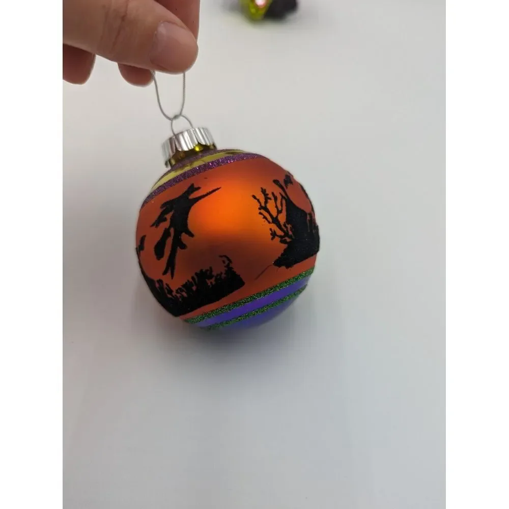 Shiny Brite‎ Halloween Glass Ornaments Christopher Radko Lot of 28